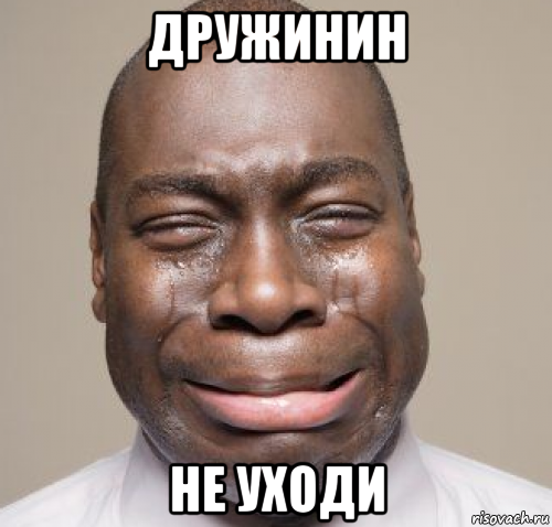 дружинин не уходи