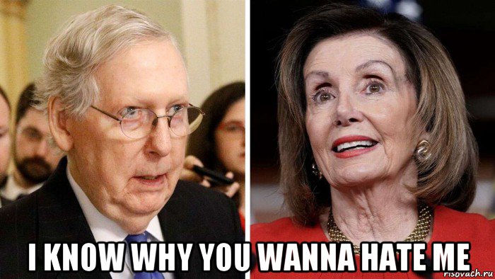  i know why you wanna hate me, Мем Pelosi