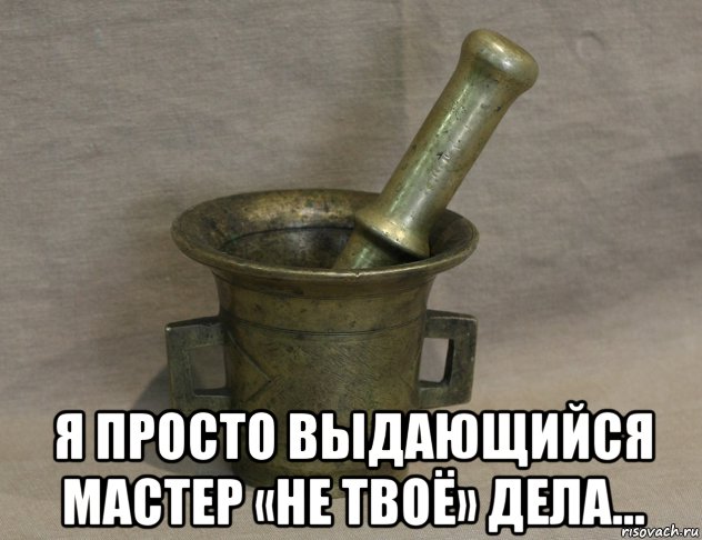  я просто выдающийся мастер «не твоё» дела..., Мем Ступка
