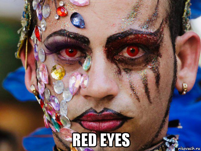  red eyes, Мем -