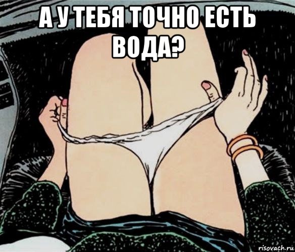 а у тебя точно есть вода? , Мем А ты точно