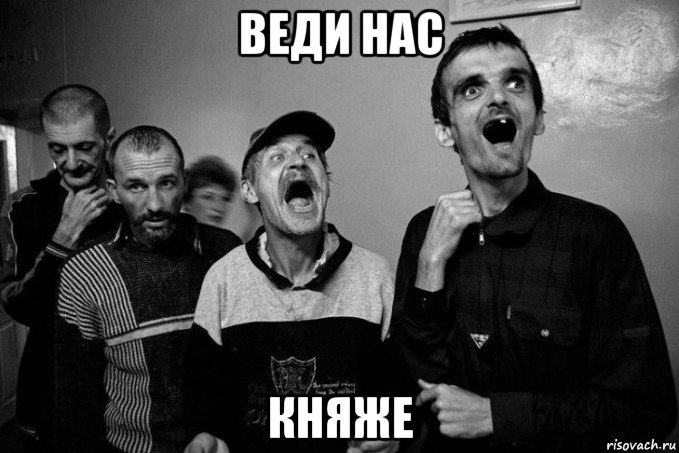 веди нас княже, Мем Больные