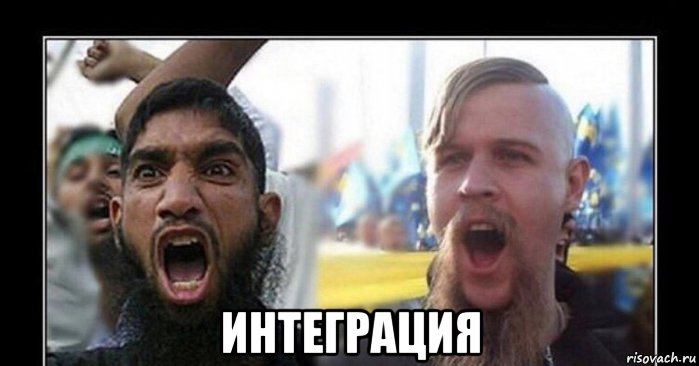  интеграция, Мем Хохол