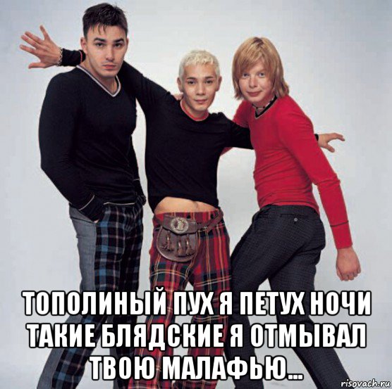  тополиный пух я петух ночи такие блядские я отмывал твою малафью..., Мем Iv-gayпушки Интераналшнл