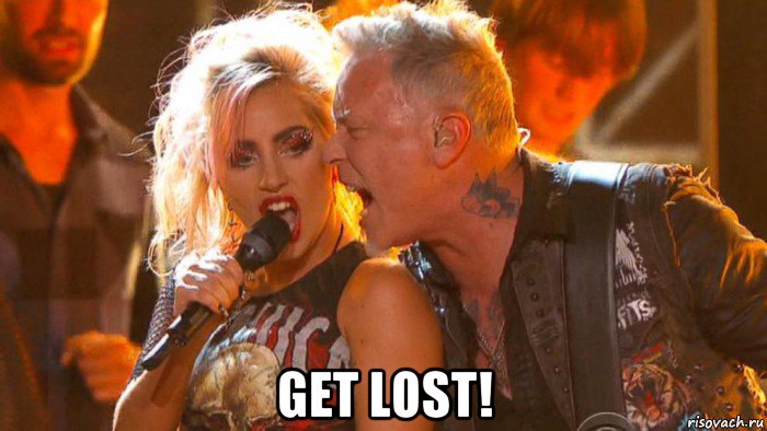  get lost!, Мем James