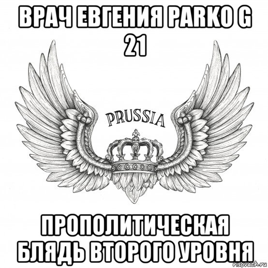 врач евгения parko g 21 прополитическая блядь второго уровня, Мем Крылья
