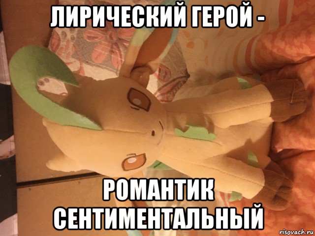 лирический герой - романтик сентиментальный, Мем Лифеон