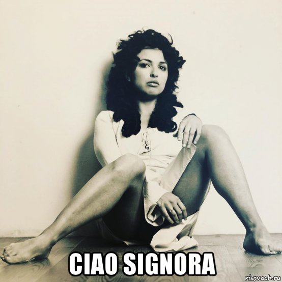  ciao signora