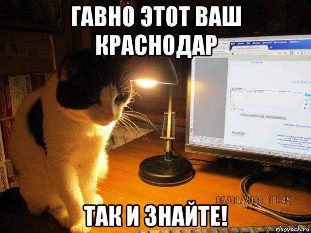 гавно этот ваш краснодар так и знайте!, Мем Настало время охуительных историй
