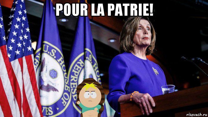 pour la patrie! , Мем PELOSI