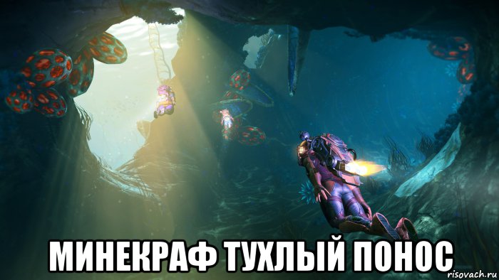  минекраф тухлый понос, Мем Процедурная генерация