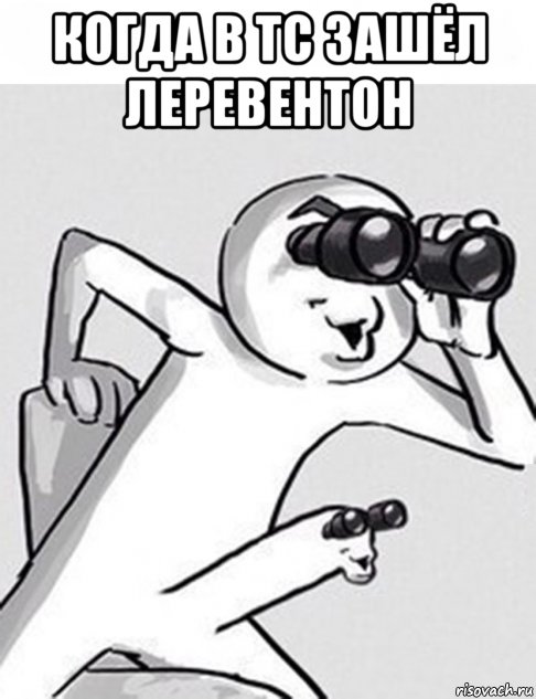 когда в тс зашёл леревентон , Мем Саня
