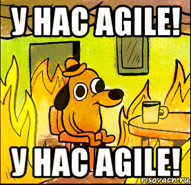 у нас agile! у нас agile!