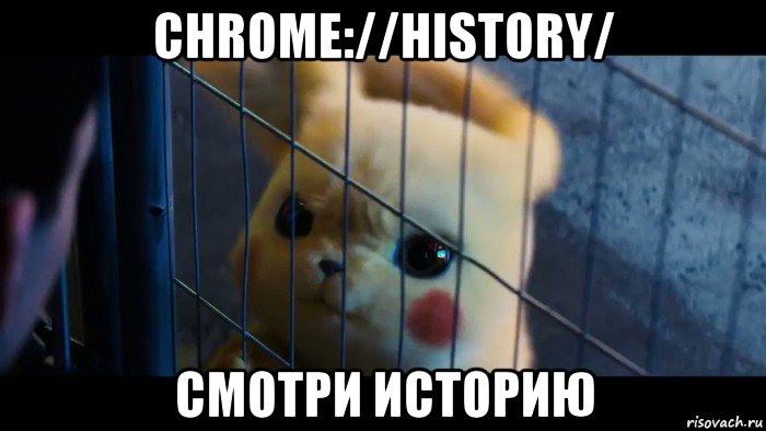 chrome://history/ смотри историю