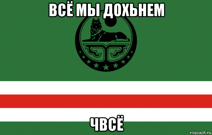всё мы дохьнем чвсё, Мем Я признаю ичкерию