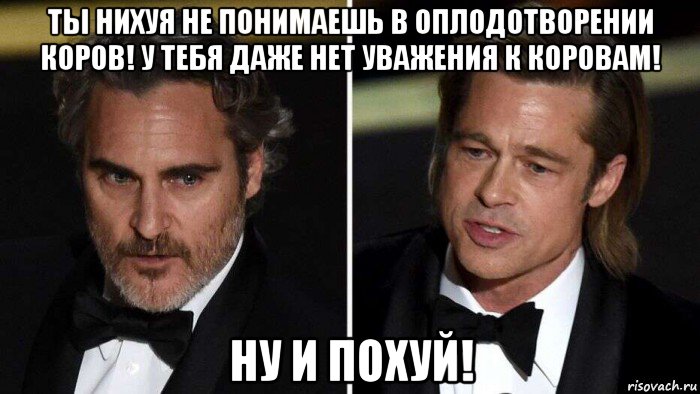 ты нихуя не понимаешь в оплодотворении коров! у тебя даже нет уважения к коровам! ну и похуй!, Мем Дурики