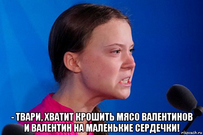  - твари, хватит крошить мясо валентинов и валентин на маленькие сердечки!