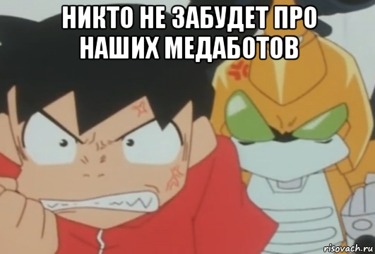 никто не забудет про наших медаботов , Мем Ikki and Metabee