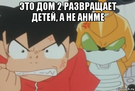 это дом 2 развращает детей, а не аниме , Мем Ikki and Metabee