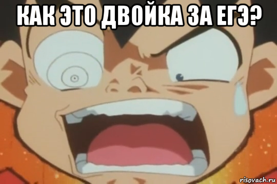 как это двойка за егэ? 