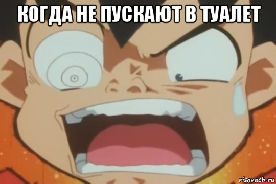 когда не пускают в туалет 