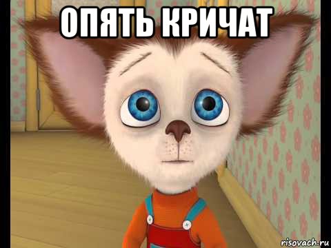 опять кричат 
