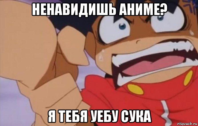 ненавидишь аниме? я тебя уебу сука