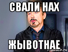 свали нах жывотнае