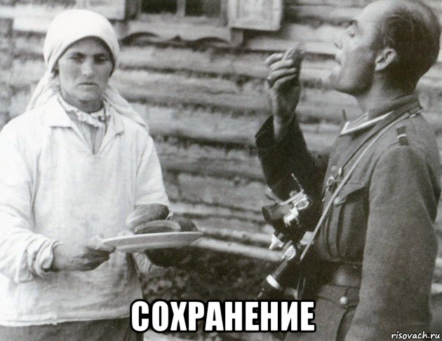  сохранение, Мем Немцы