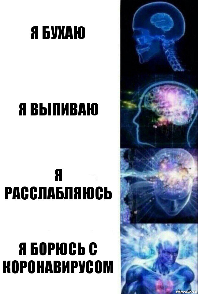 я бухаю я выпиваю я расслабляюсь я борюсь с коронавирусом