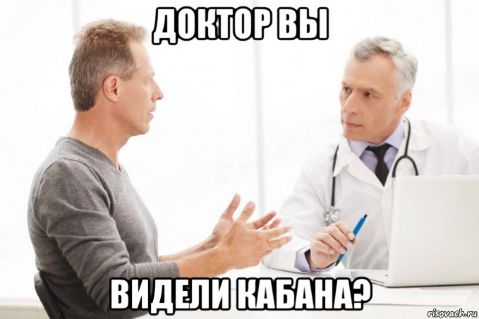 доктор вы видели кабана?, Мем Доктор