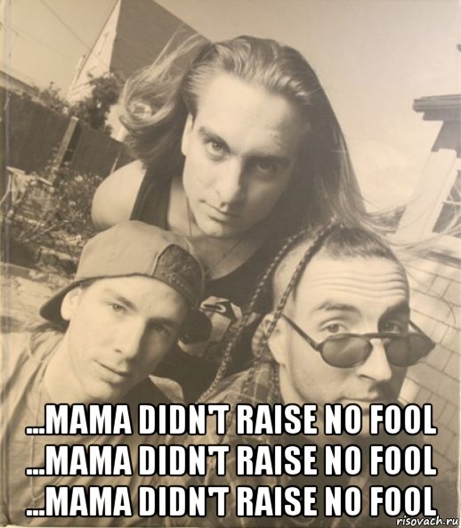  ...mama didn't raise no fool ...mama didn't raise no fool ...mama didn't raise no fool, Мем Группа Primus