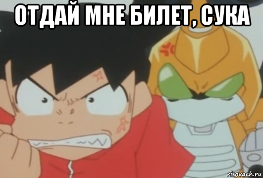 отдай мне билет, сука , Мем Ikki and Metabee