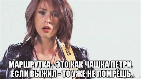  маршрутка - это как чашка петри. если выжил - то уже не помрёшь, Мем Иванчикова