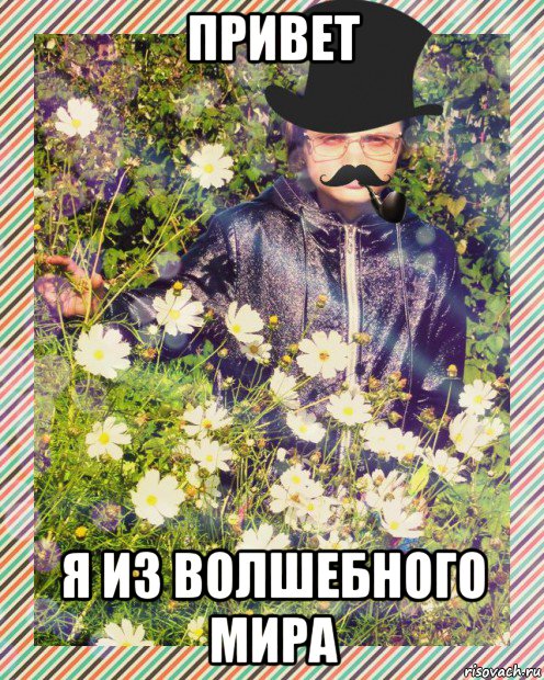 привет я из волшебного мира