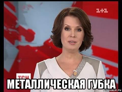  металлическая губка, Мем ТСН