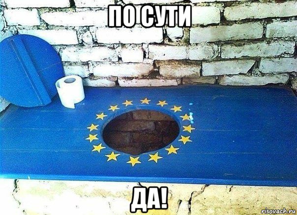 по сути да!, Мем Унитаз