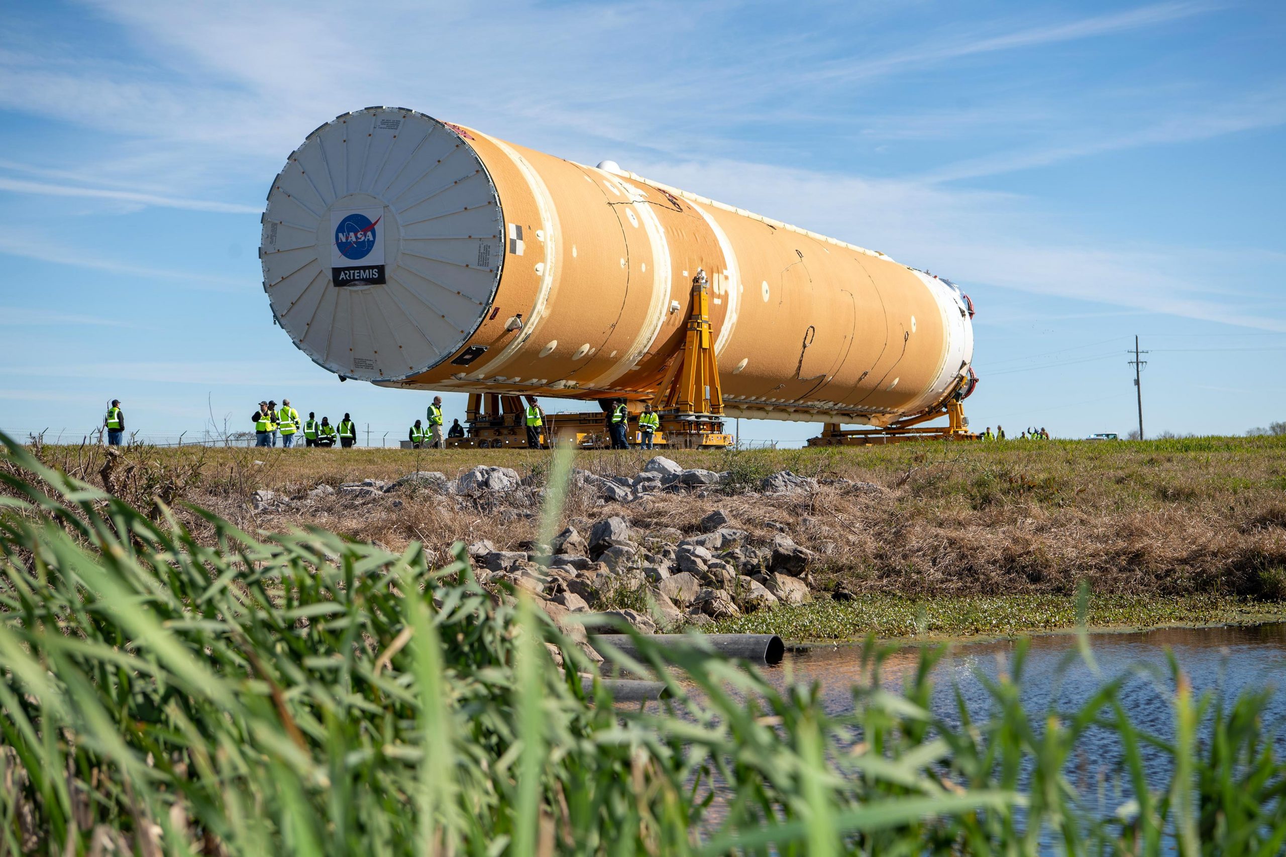 Artemis Program - SLS Core Stage шаблон