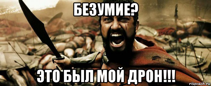 безумие? это был мой дрон!!!