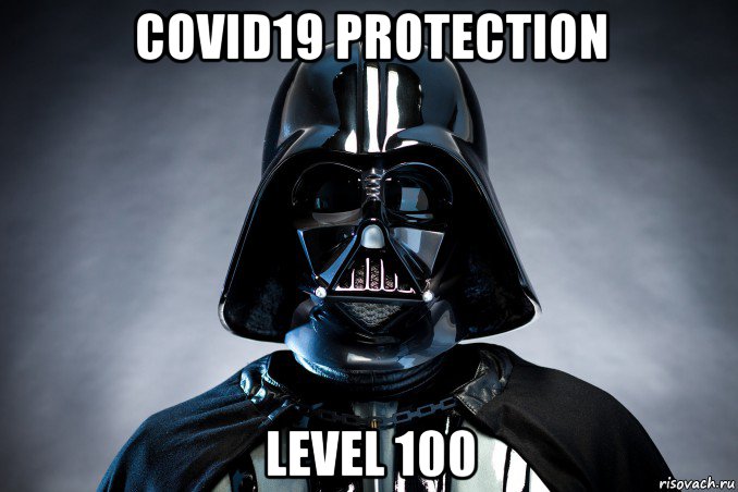 covid19 protection level 100, Мем DartVirus1