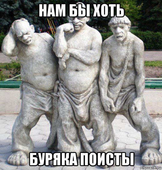 нам бы хоть буряка поисты, Мем Гвгв