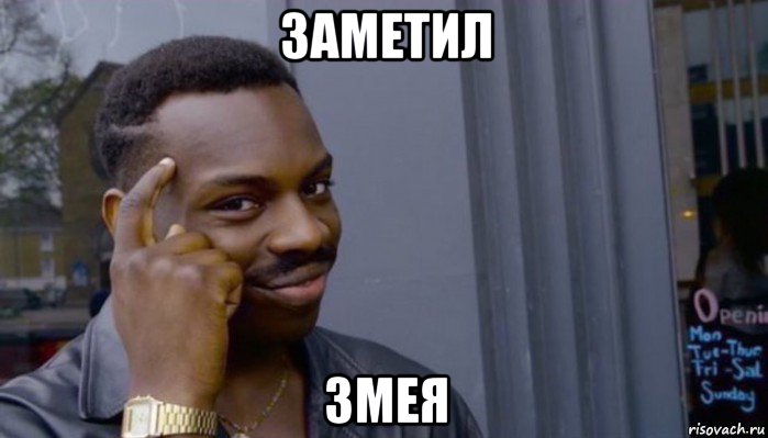 заметил змея, Мем Не делай не будет