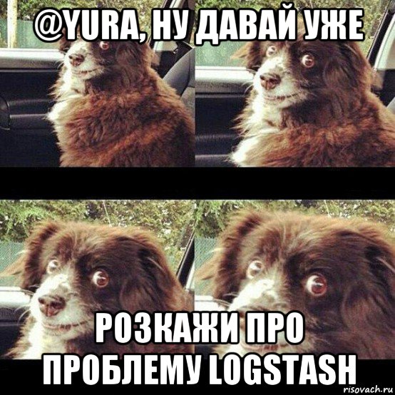 @yura, ну давай уже розкажи про проблему logstash