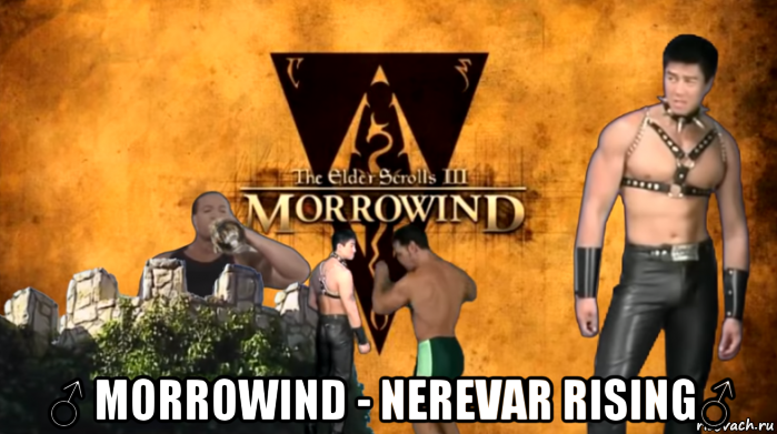  ♂ morrowind - nerevar rising♂, Мем Morrowind - Nerevar Rising