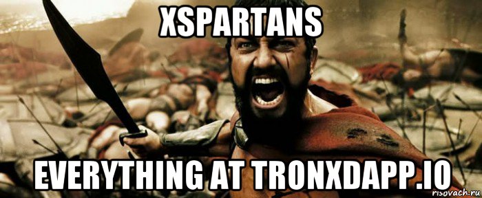 xspartans everything at tronxdapp.io