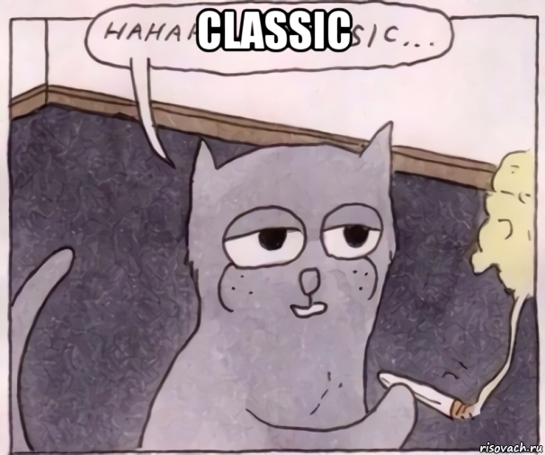 classic , Мем Hahaha classic
