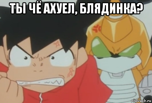 ты чё ахуел, блядинка? , Мем Ikki and Metabee