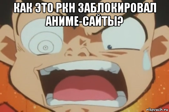 как это ркн заблокировал аниме-сайты? 