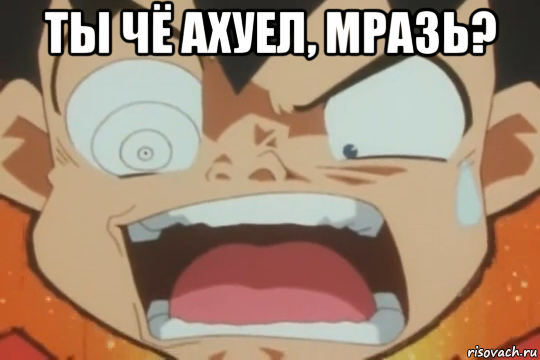 ты чё ахуел, мразь? , Мем Ikki butthurt