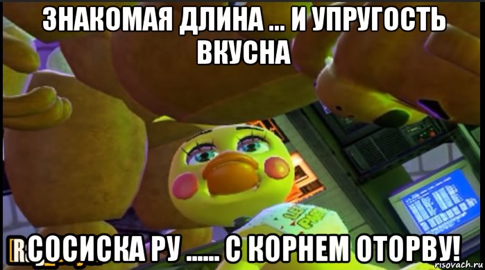 знакомая длина ... и упругость вкусна сосиска ру ...... с корнем оторву!, Мем Когда она куря а я медведя